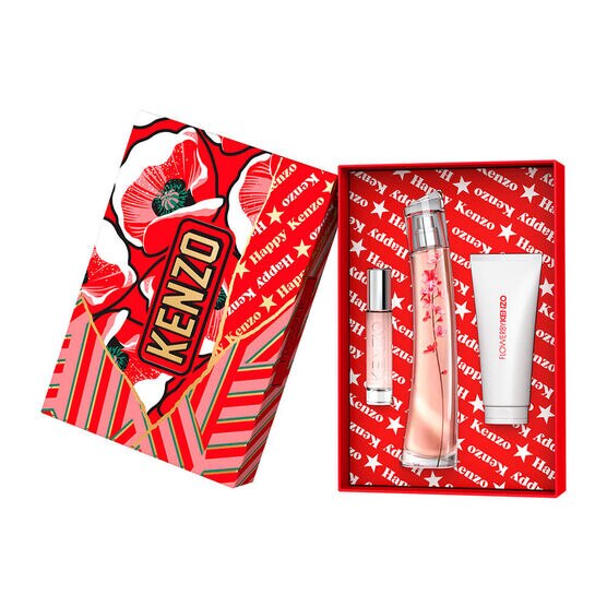 Kit Coffret Kenzo Flower By Kenzo Ikebana Feminino Eau de Parfum